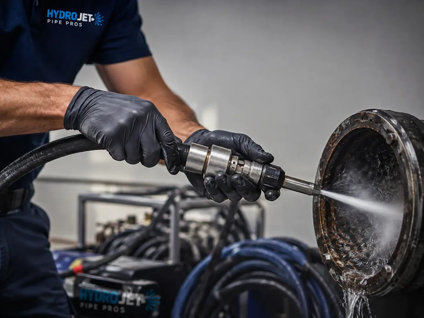 Hydro Jet Pipe Descaling in Chatfield, TX